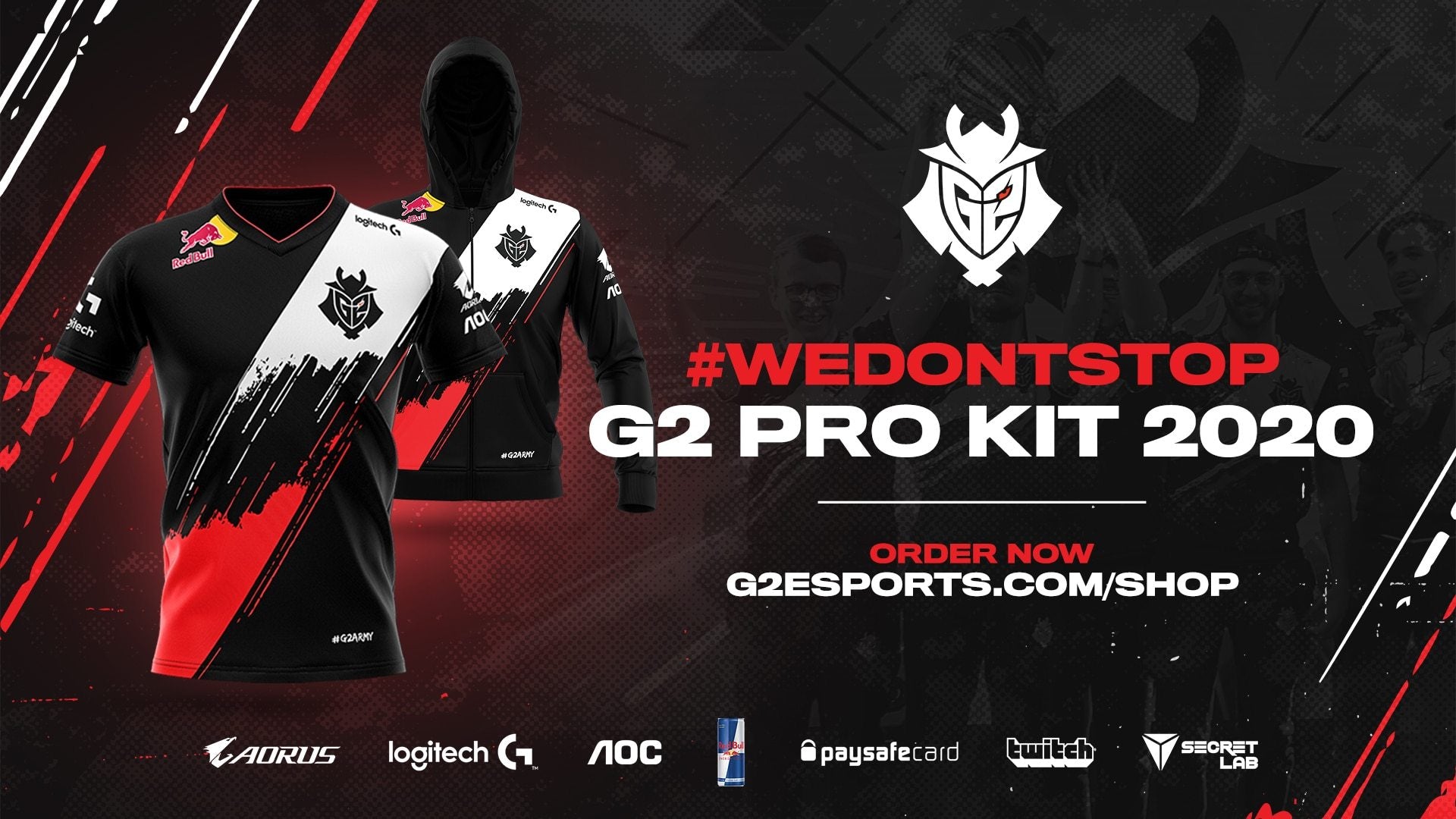 We Don't Stop - Presenting The G2 Esports 2020 Pro Kit Design – EU - G2  Esports