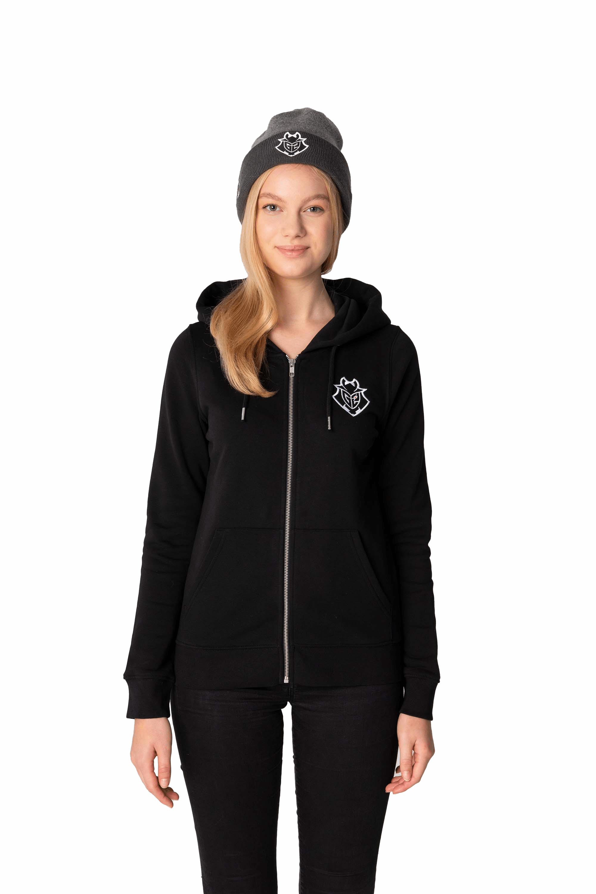 G2 ESPORTS Essentials Zip Hoodie Women EU G2 Esports