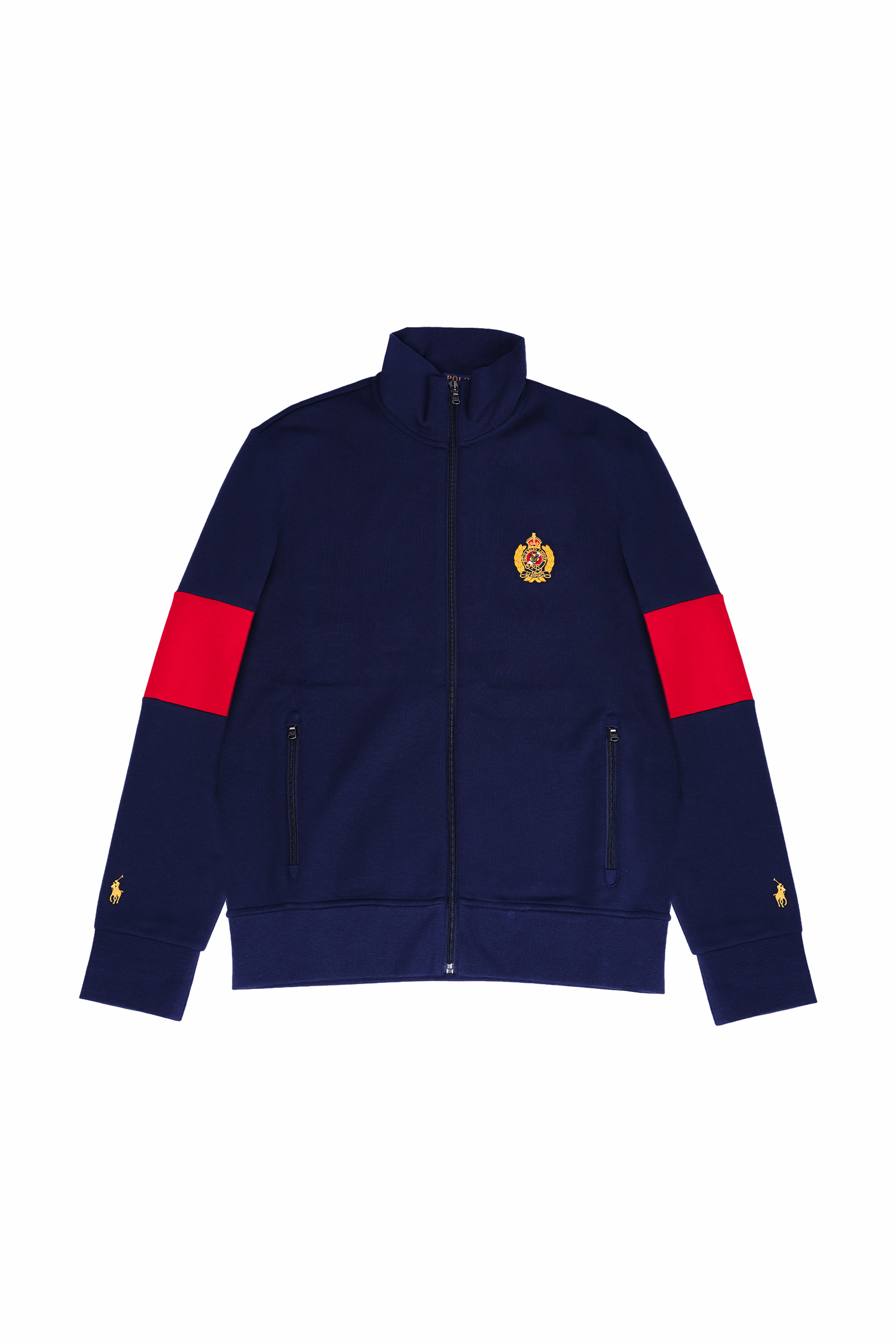 Mens polo 2025 fleece jacket
