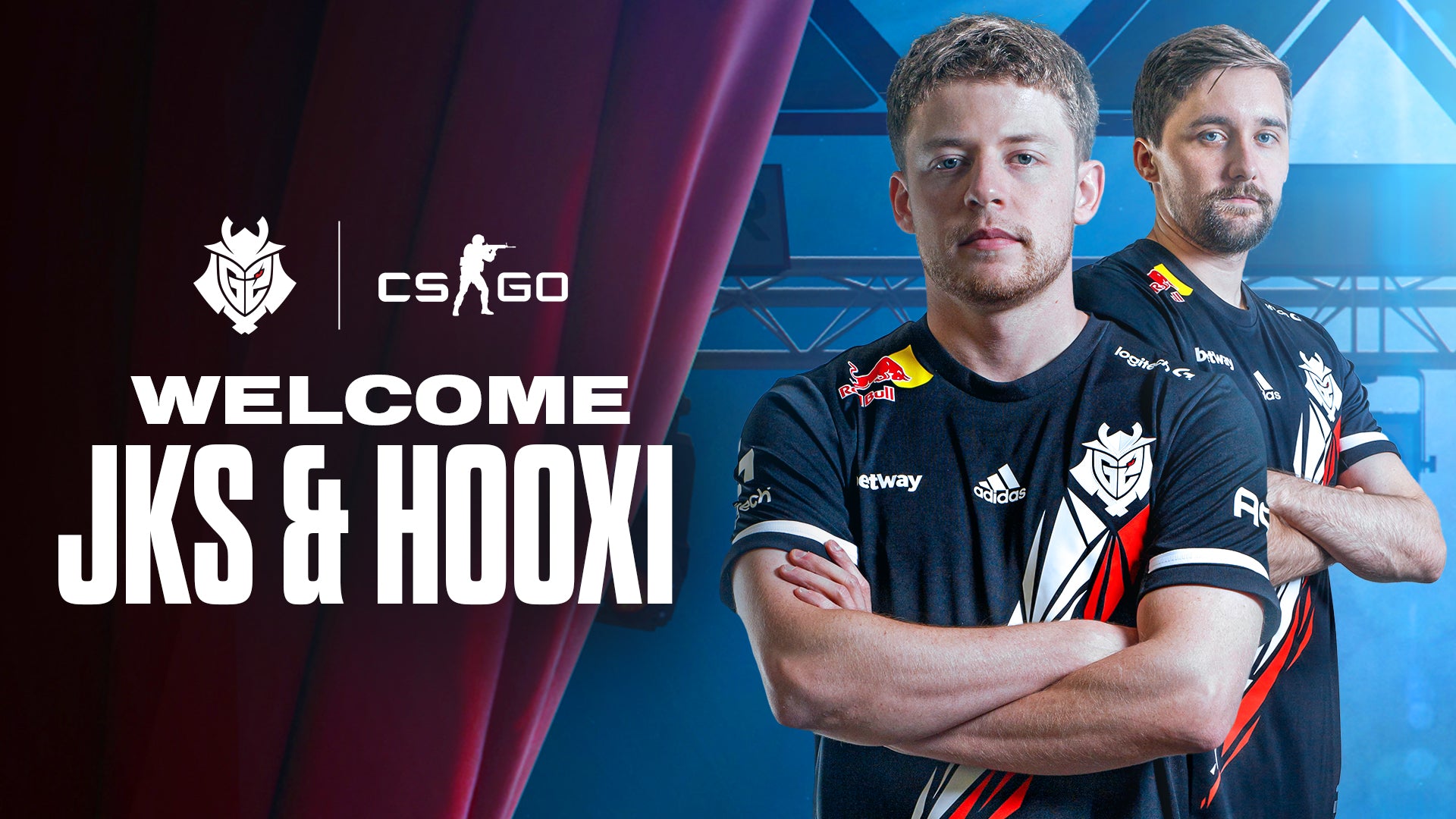 CS:GO Roster Update: Welcome G2 jks and HooXi – G2 Esports
