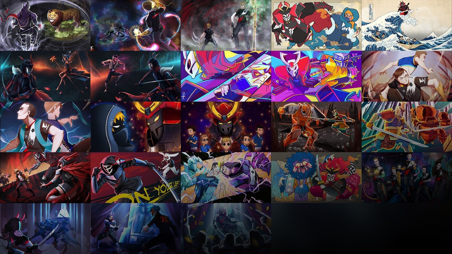 G2 presents LEC Match Graphic Art Project – G2 Esports