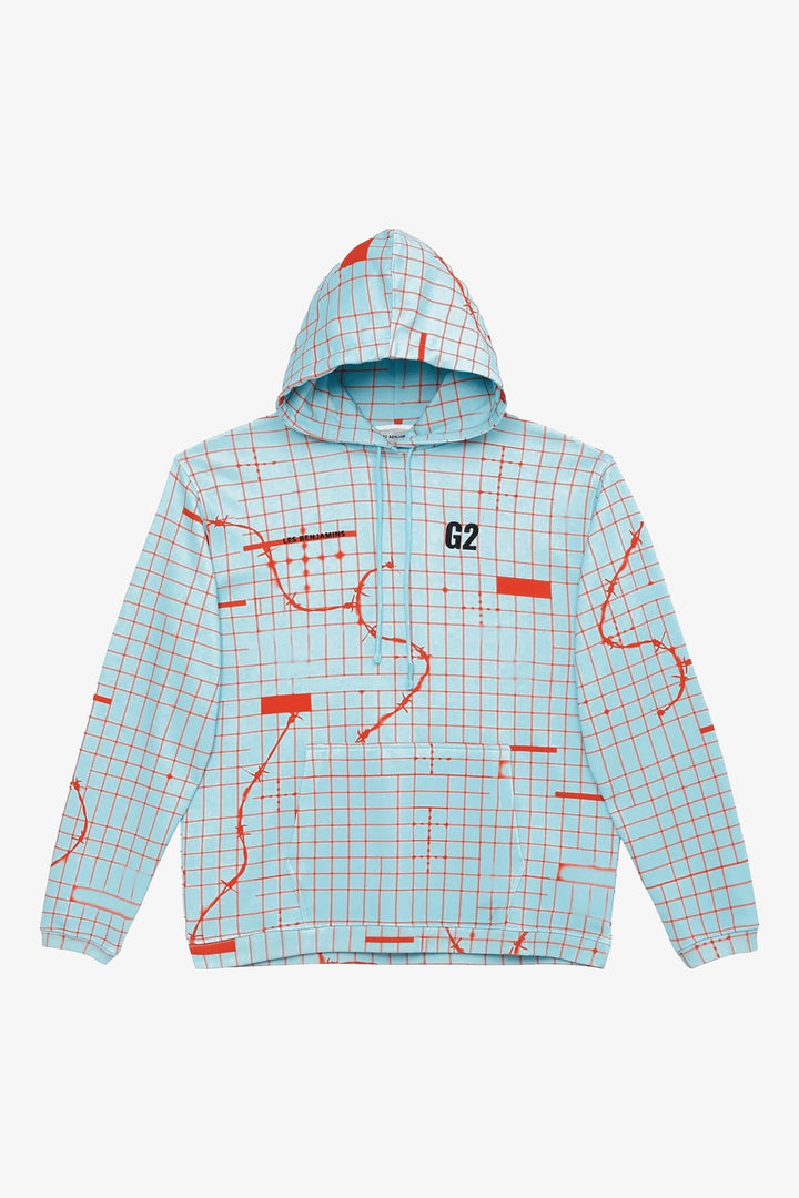 G2 x LB Light Blue Hoodie