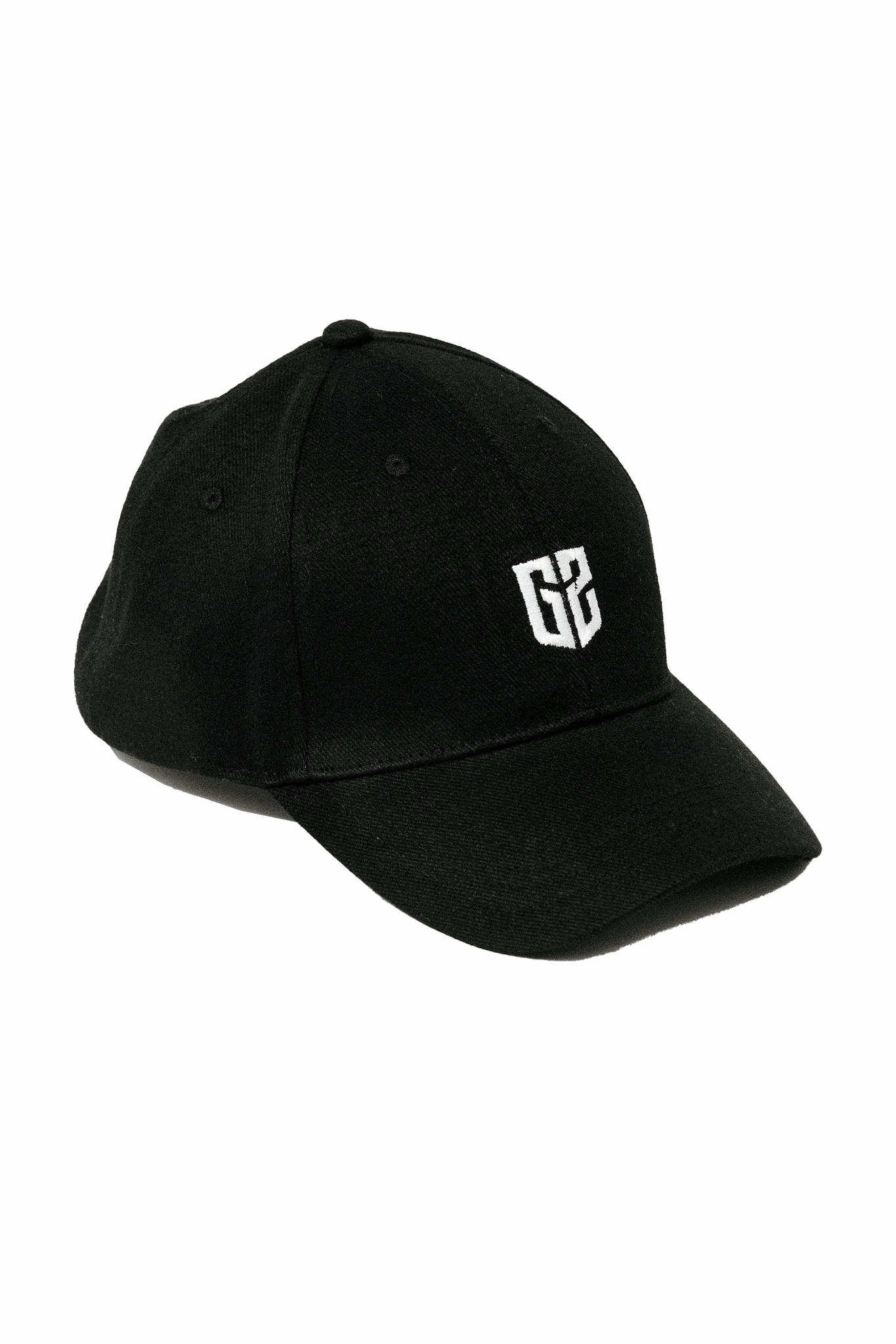 Black G2 Esports essentials snapback cap with curved brim. Elevate your look with this esports team cap, featuring the iconic G2 logo