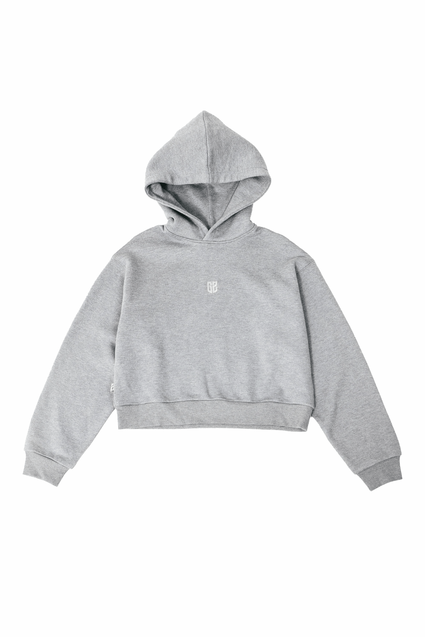 gray G2 Esports essentials cropped hoodie, a trendy and comfortable option. Stay stylish while supporting your favorite esports team