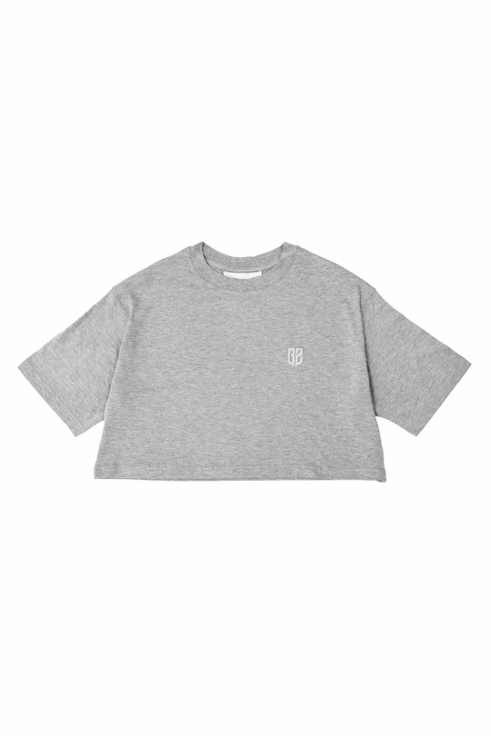 G2 ESSENTIALS - Cropped Tshirt - Glacier Gray