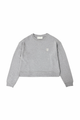 G2 Esports cropped crewneck in glacier gray. Stay stylish and comfortable