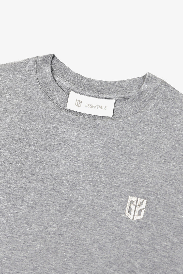 G2 ESSENTIALS - Cropped Tshirt - Glacier Gray