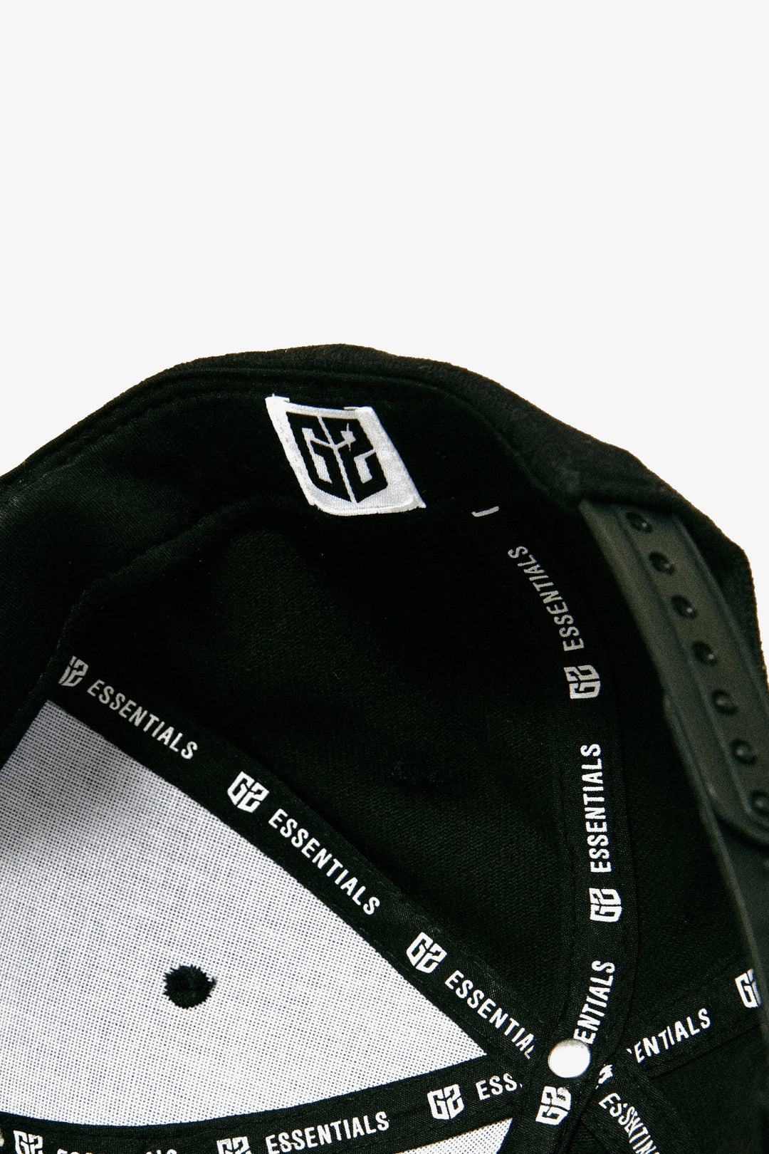 G2 ESSENTIALS - Snapback cap (flat brim) - Black