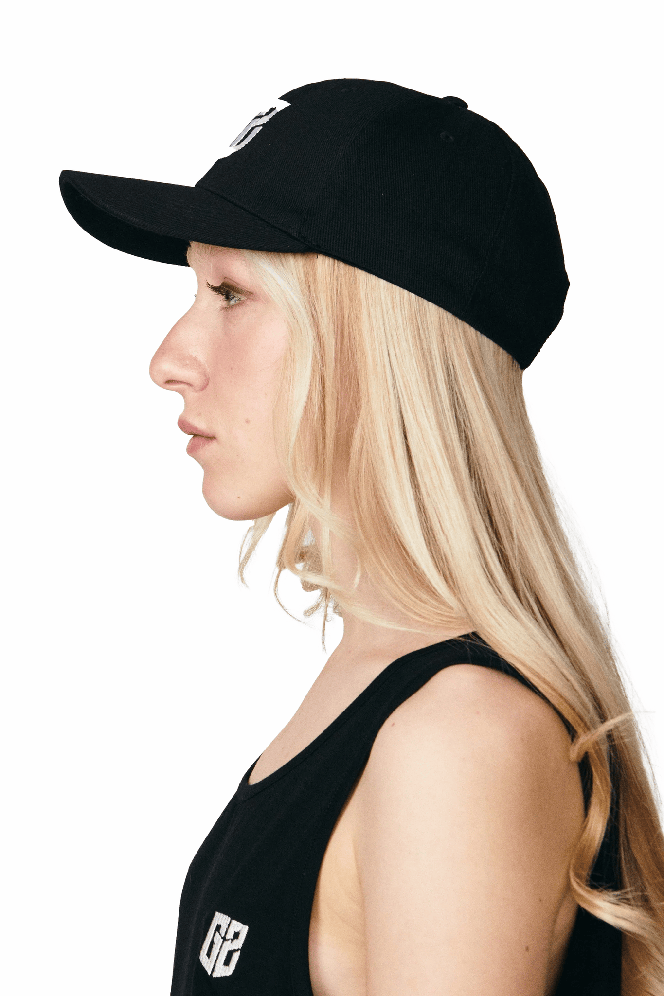G2 ESSENTIALS - Snapback cap (curved brim) - Black