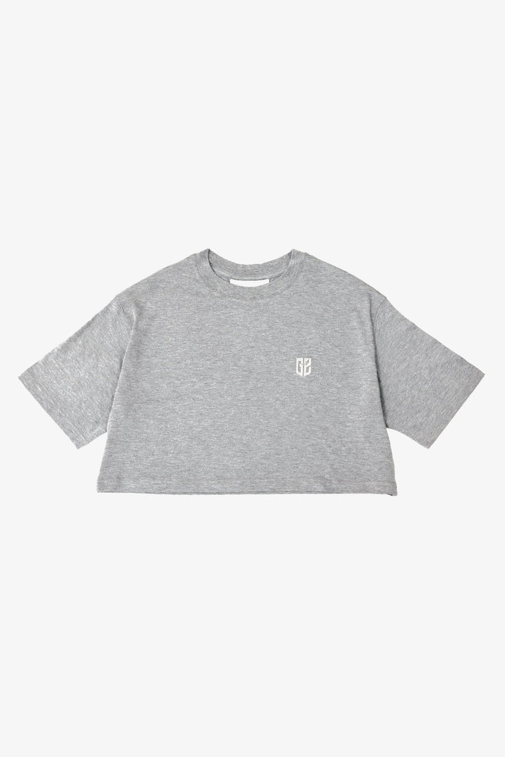 G2 ESSENTIALS - Cropped Tshirt - Glacier Gray