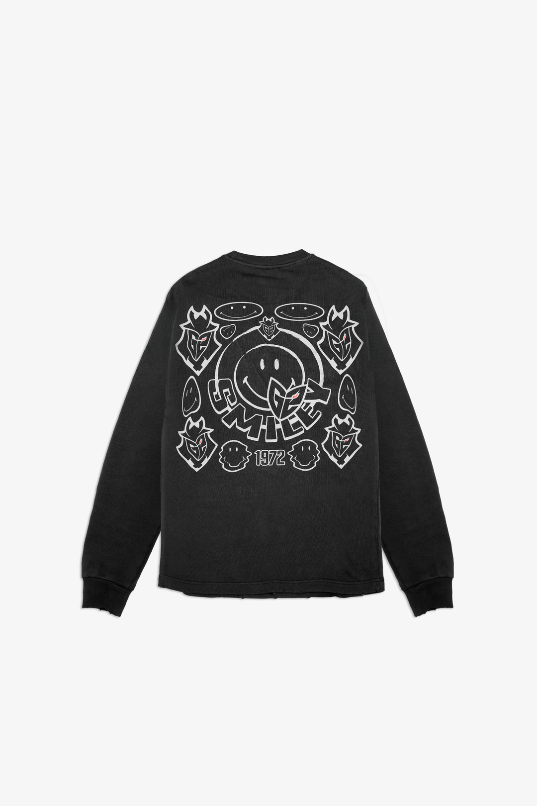 G2 Esports | Smiley - Sweater - Black