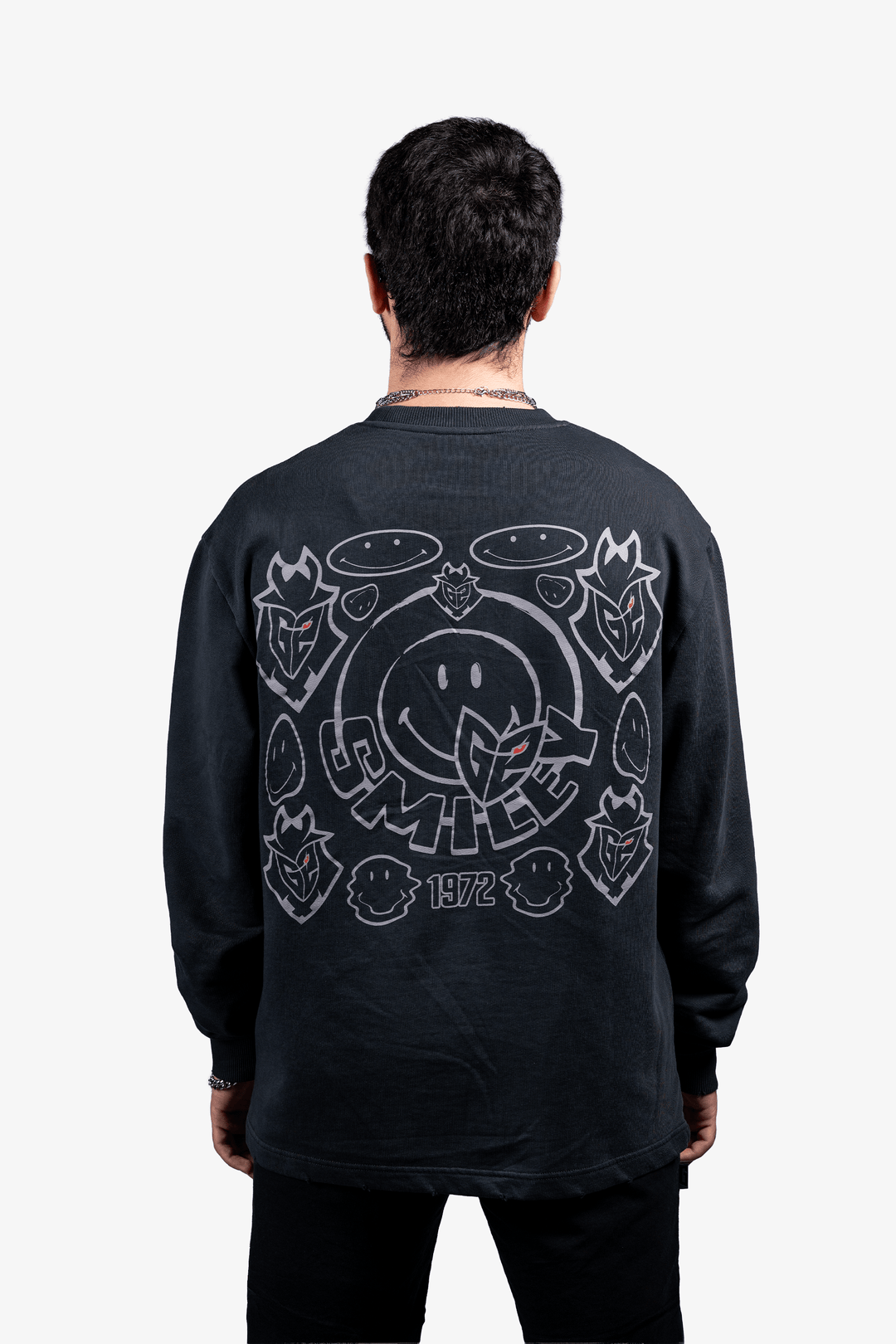 G2 Esports | Smiley - Sweater - Black