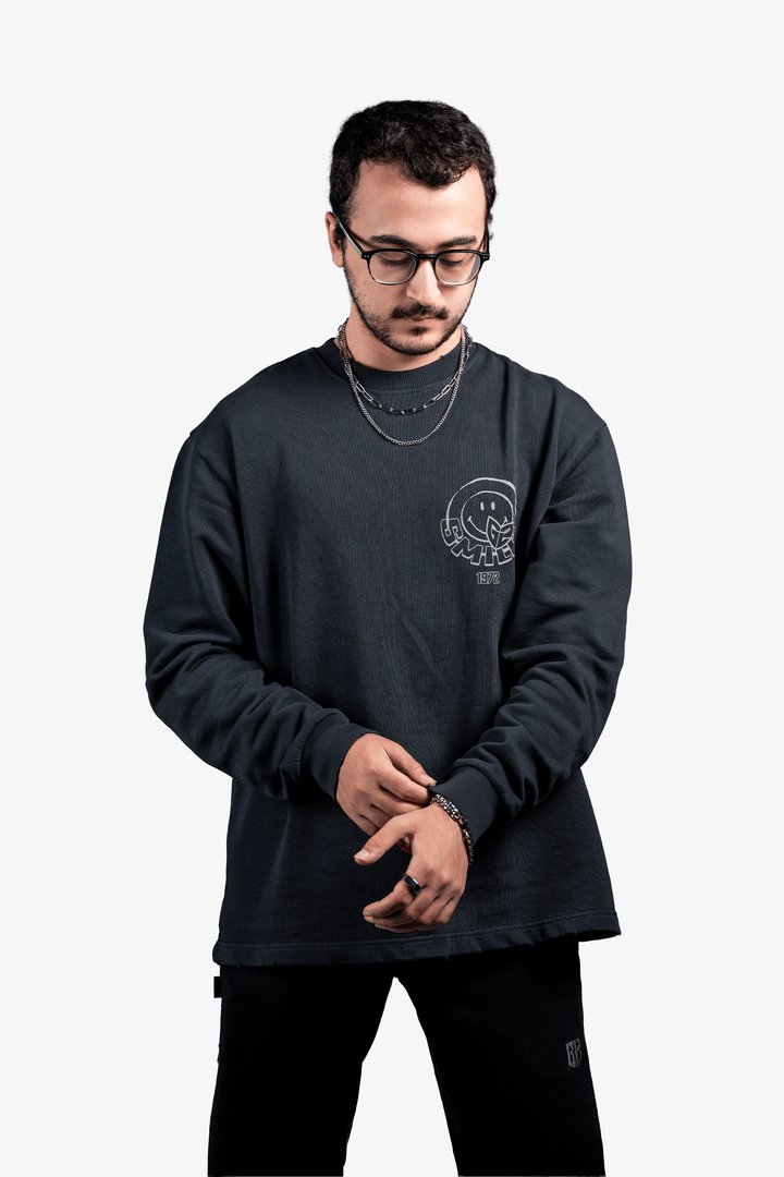 G2 Esports | Smiley - Sweater - Black