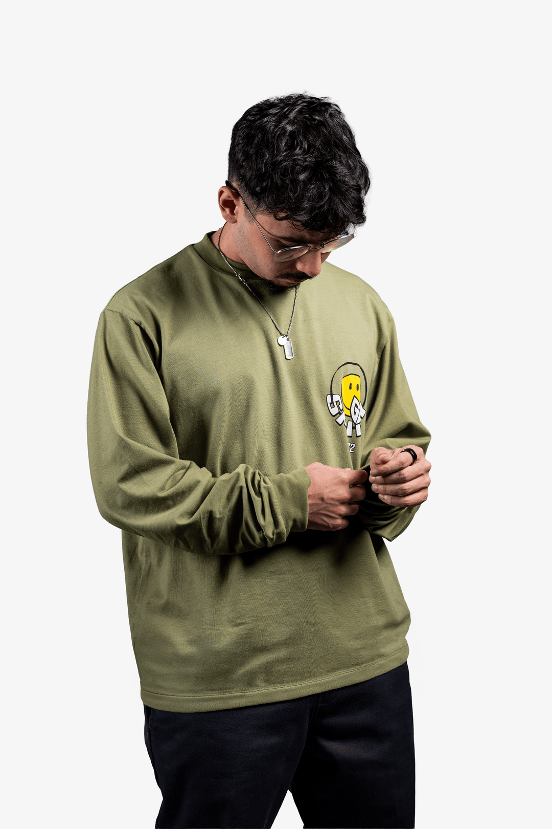 G2 Esports | Smiley - Liquid Long Sleeve - Green