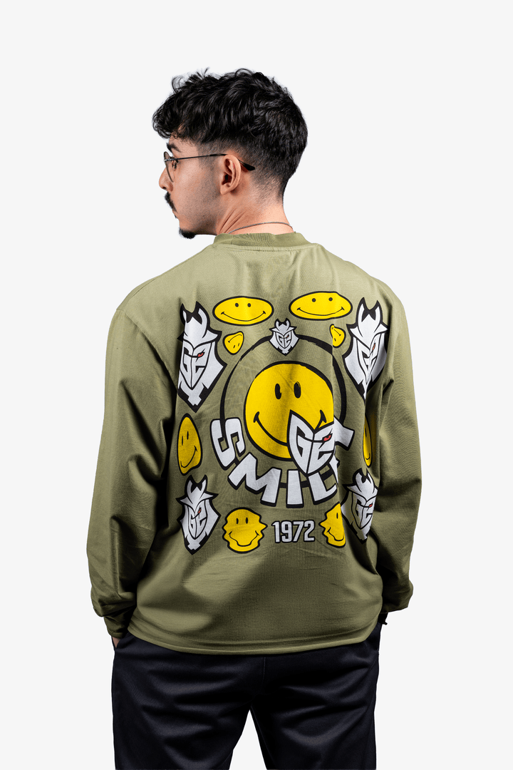 G2 Esports | Smiley - Liquid Long Sleeve - Green