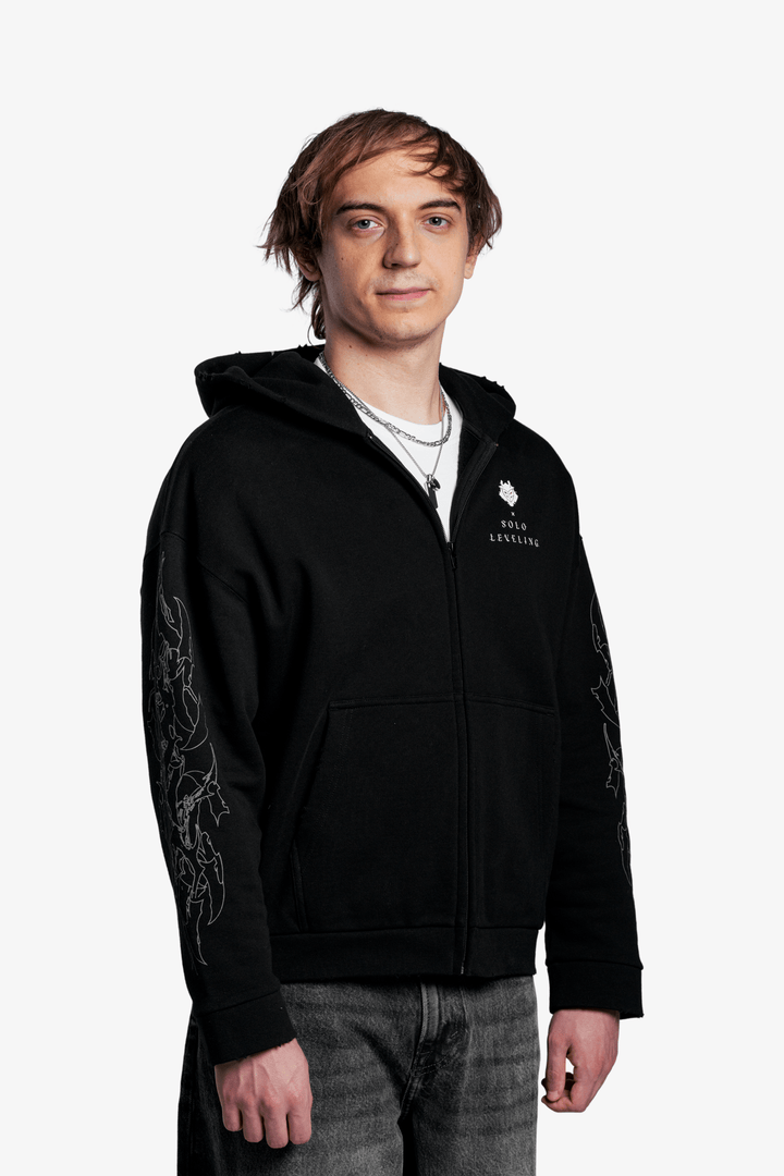G2 Esports x Solo Leveling - Dagger Zipped Hoodie