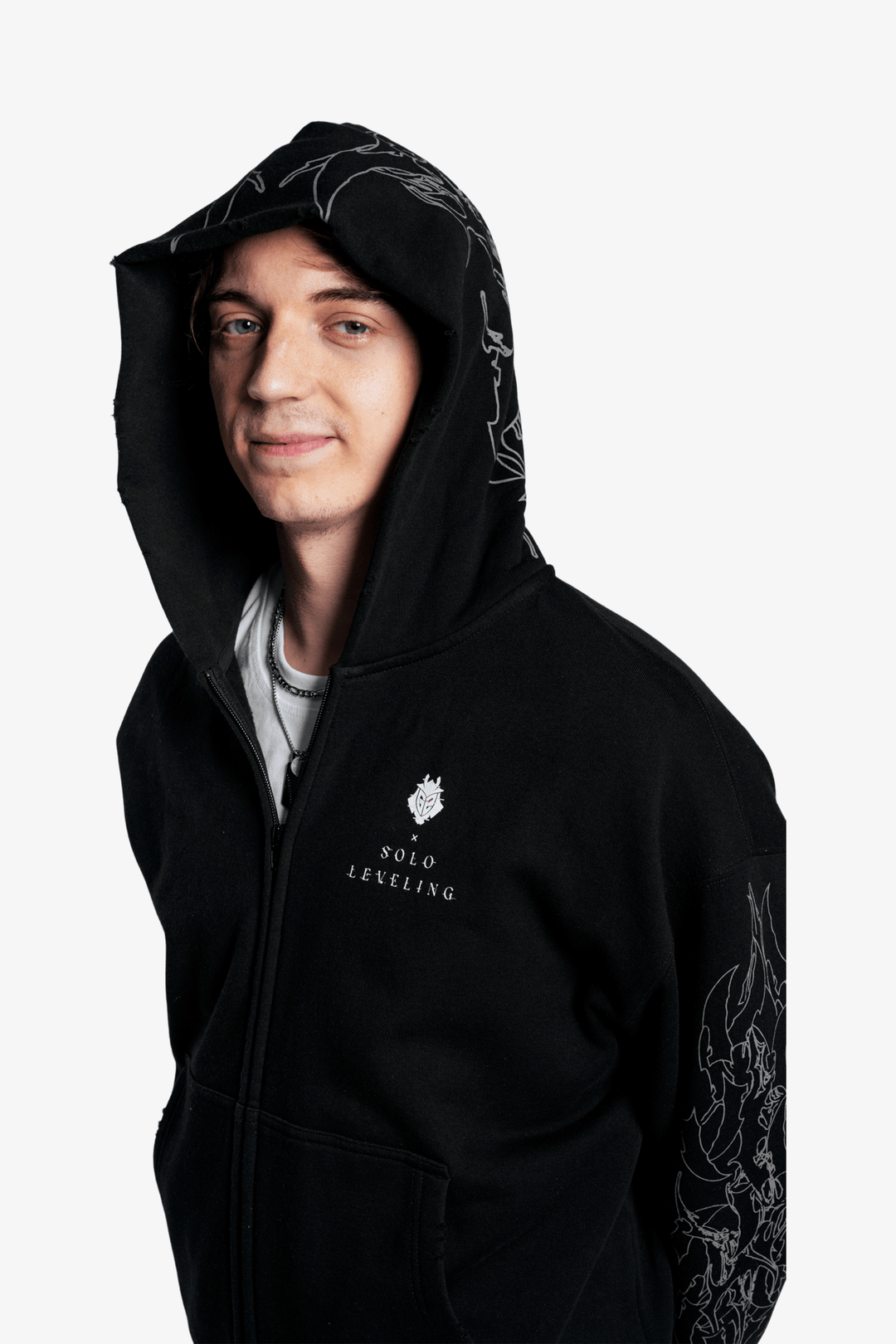 G2 Esports x Solo Leveling - Dagger Zipped Hoodie